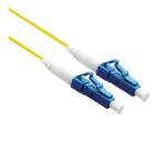 NILOX TECH - Cavo Fibra 9/125µm, lunghezza cavo 10 mt, rivestimento "Low-Smoke Zero-Halogen", cavo ad unica fibra Simplex, connettori LC/LC, UPC