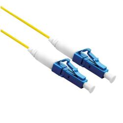 CAVO FIBRA 9/125µm, OS2, LC/LC, UPC, SIMPLEX, LSOH, GIALLO, MT. 5