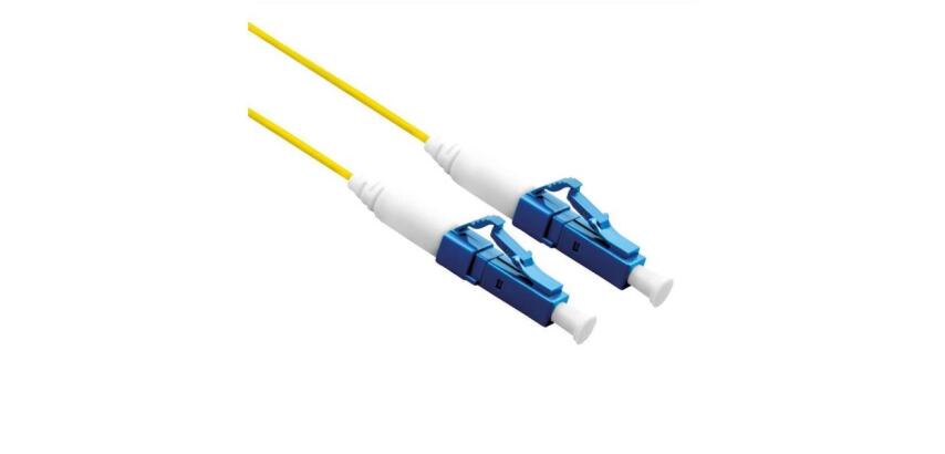 NILOX TECH - Cavo Fibra 9/125µm, lunghezza cavo 10 mt, rivestimento "Low-Smoke Zero-Halogen", cavo ad unica fibra Simplex, connettori LC/LC, UPC