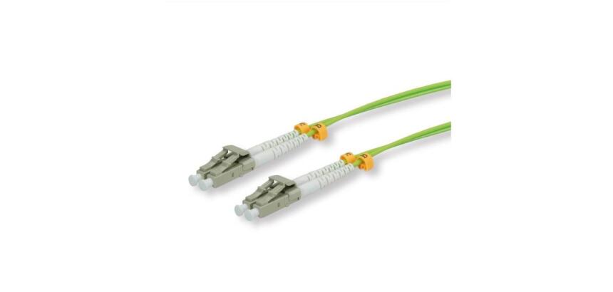 CAVO FIBRA 50/125  M  LC/LC  OM5  VERDE  MT. 5