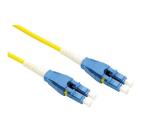 NILOX TECH - Cavo Fibra 9/125µm, lunghezza cavo 15 mt, rivestimento "Low-Smoke Zero-Halogen", cavo ad unica fibra Simplex, connettori LC/LC, UPC
