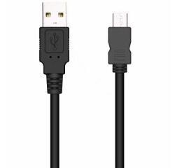 NILOX TECH - Cavo di collegamento con connettori USB-A 2.0 a connettore USB-2.0 MICRO, maschio a maschio, lunghezza cavo 0,8m , velocità di trasferimento: fino a 480 Mbps