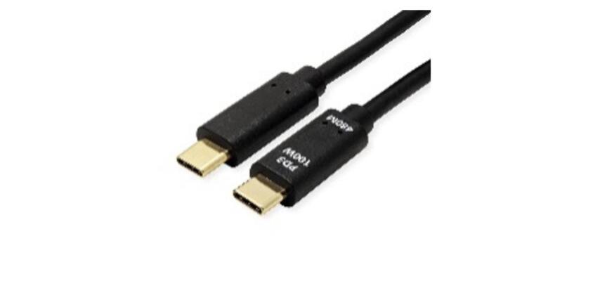 NILOX TECH - Cavo con connettore USB-C 2.0 a connettore USB-C 2.0, maschio a maschio, lunghezza cavo 3 mt