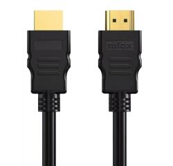 NILOX TECH - Cavo con connettore HDMI 1.4, Ethernet 4k, 30 Hz 30AWG, lunghezza cavo 3 mt, connettori maschio e maschio, Supporto Audio Return Channel (Retail pack)
