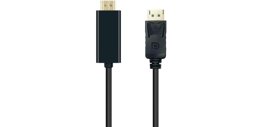 NILOX TECH - Cavo adattatore DisplayPort 2.0 a connettore HDMI 2.0, lunghezza cavo 2 metri, maschio a maschio