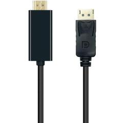 NILOX TECH - Cavo adattatore DisplayPort 2.0 a connettore HDMI 2.0, lunghezza cavo 3 metri, maschio a maschio