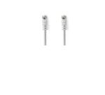 NILOX TECH - Cavo antenna satellitare con connettore F a connettore F, maschio a maschio, lunghezza cavo 5 mt