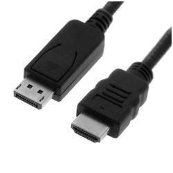 Nilox NX090208102 video cable adapter 2 m DisplayPort HDMI Type A (Standard) Black
