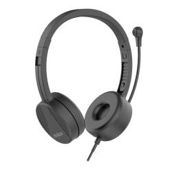 NILOX TECH - Cuffia USB con microfono rotante e controllo volume