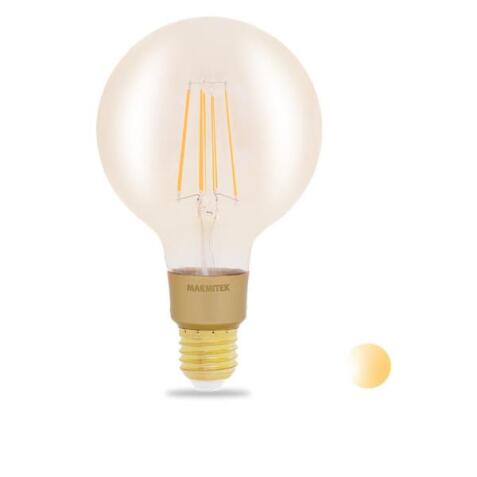 Smart Wi-Fi LED filament bulb L - E27   650 lumen   6 W = 40 W