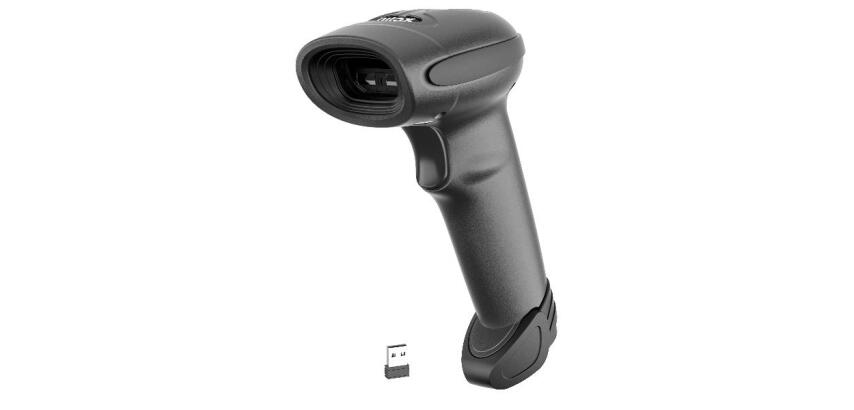 NILOX TECH - Lettore codice a barre, lettura codici 1D, compatibile con tutti i sistemi POS, plug & play, connessione wireless