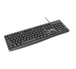 NILOX TECH - Tastiera con connessione USB-A, lunghezza cavo 1.5 mt, 105 tasti, 12 multimediali, layout italiano, tasti con trattamento laser anti usura