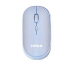 Ratón inalámbrico, 1600 DPI, 4 botones, azul