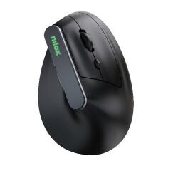 NILOX TECH - Mouse Wireless Verticale Dual ricaricabile 1600DPI