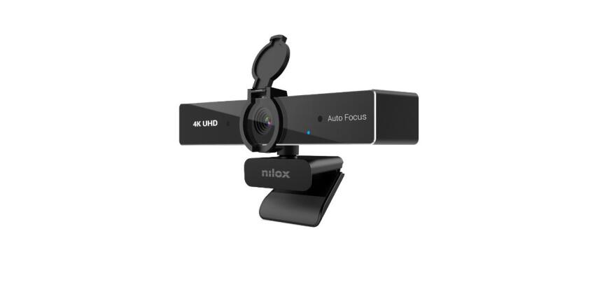 NILOX TECH - Webcam 4K 30FPS con AutoFocus con adatattore USB-C