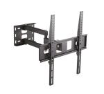 NILOX TECH - Staffa da parte per TV, ideale per schermi LED e curvi, misura dai 32" ai 55", portata massima 35KG, VESA supportati: 200×200, 300×300, 400×200, 400×400