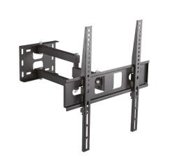 NILOX TECH - Staffa da parte per TV, ideale per schermi LED e curvi, misura dai 32" ai 55", portata massima 35KG, VESA supportati: 200×200, 300×300, 400×200, 400×400