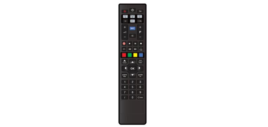 NILOX TECH - TELECOMANDO UNIVERSALE PER DECODER SKY (MY, HD, Q)