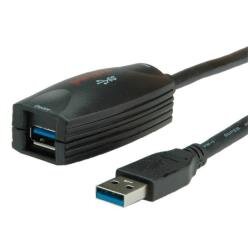 ROLINE USB 3.0 Active Repeater USB 3.0 type A Negro