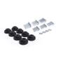 KIT DI MONTAGGIO A MURO A PER TV CURVI COMP. CN ER044040 E ER044060