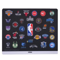 MOUSE PAD NBA BLACK TEAMS