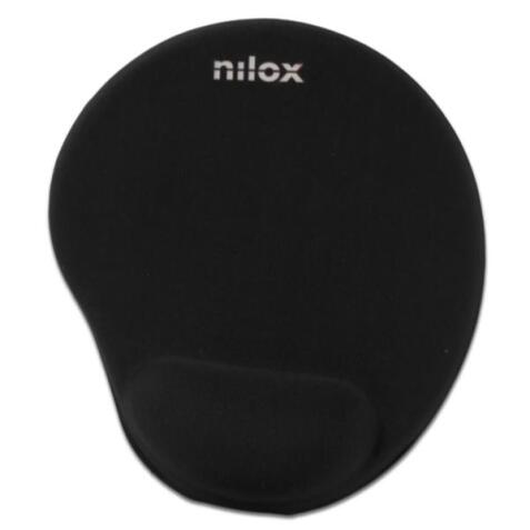 NILOX ERGONOMIC MOUSE PAD BLACK