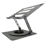 NILOX TECH - Supporto Girevole 360° Laptop/Tablet 10-16"
