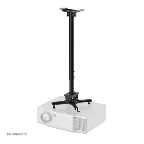 Neomounts CL25-550BL1 Supporto a soffitto beamer - alt. 74,5-114,5 cm - montaggio facile - mobilità completa