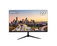 NILOX TECH - Monitor 22" 120Hz/IPS/VGA/HDMI