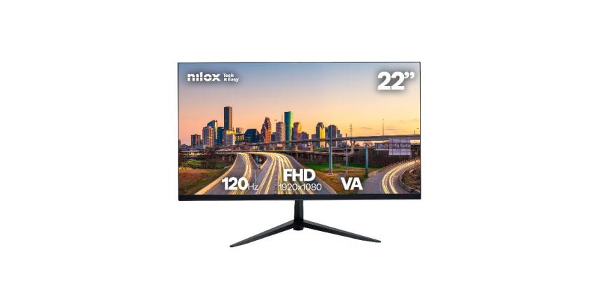 NILOX TECH - Monitor 22" 120Hz/IPS/VGA/HDMI