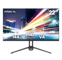 NXM22FHD14411: NILOX TECH - Monitor 22" 144Hz/Full HD/HDMI/VGA