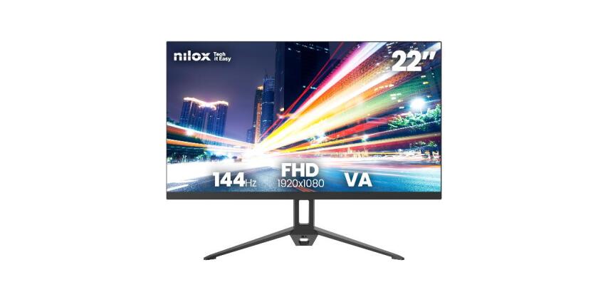 NXM22FHD14411: NILOX TECH - Monitor 22" 144Hz/Full HD/HDMI/VGA