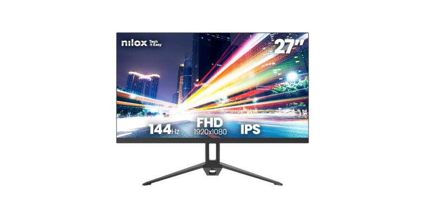 NILOX TECH - Monitor 27" 144Hz/Full HD/HDMI/VGA