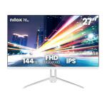 NILOX TECH - Monitor 27" 144Hz/Full HD/HDMI/VGA - Bianco