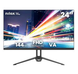 NILOX TECH - Monitor 24" 144Hz/Full HD/HDMI/VGA