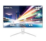 NXM22FHD14411W: NILOX TECH - Monitor 22" 144Hz/Full HD/HDMI/VGA - Bianco