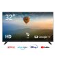 32" HD google TV + alimentazione 12V