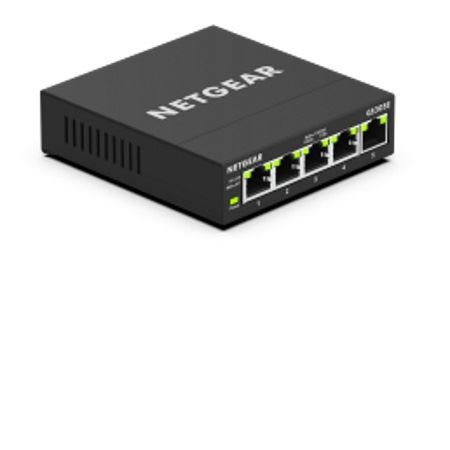 L  5 PORTE GIGABIT ETHERNET NETGEAR GS308E INCLUDE SEPARAZIONE DEL    TRAFFICO (VLAN)  PRIORITÀ DEL TRAFFICO (QOS)  LINK AGGREGATION (LAG)