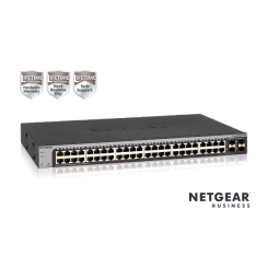 NETGEAR Smart GS748T - V5 - switch - 48 ports - managed - rack-mountable