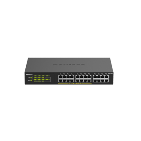 NETGEAR GS324PP SWITCH GIGABIT ETHERNET 24 PORTE GIGABIT POE + AD ALTAPOTENZA CON BUDGET POE DA 380 W