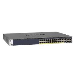 ProSafe Stackable Switch M4300-28G-PoE  - Full Managed Gigabit PoE  480W Layer 3 a 24 porte 10/100/1000 Mbit RJ45 PoE (802.3af-802.3at)