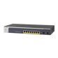 GS510TPP-100EUS - Netegear Switch Smart 8 porte PoE+ 10/100/1000 e 2 slot SFP Montaggio Rack