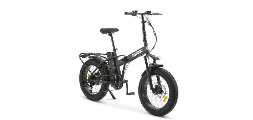 NILOX - Fat Bike pieghevole X8 ULTRA con batteria estraibile da 48V 13Ah