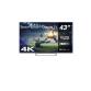43 4K QLED GOOGLE TV TVSAT