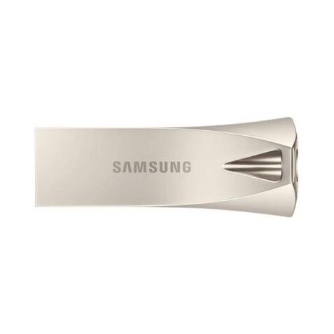 CHIAVETTA USB 256GB  BAR PLUS - CHAMPAGNE SILVER. INTERFACCIA: USB 3.1GEN 1 CONNETTORE: A STANDARD