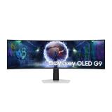 Samsung G93SD computer monitor 124.5 cm (49") 5120 x 1440 pixels Dual QHD OLED Silver