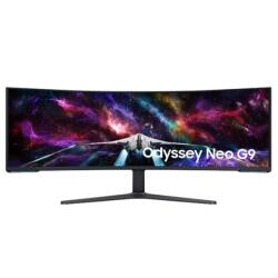 Samsung G95NC LED display 144.8 cm (57") 7680 x 2160 pixels Dual UHD Black, White