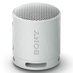 Sony SRS-XB100 - Speaker Wireless Bluetooth, portatile, leggero, compatto, da esterno, da viaggio, resistente IP67 impermeabile e antipolvere, batteria da 16 ore, cinturino versatile, chiamate in vivavoce - Grigio