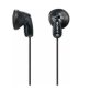 AURICOLARI COLORE NERO POTENZA 100MW DRIVER 13 5MM A CUPOLA           FREQ 18-22.000HZ SENS 104DB/MW IMPEDENZA 16OHM CAVO 120CM