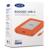 LaCie Rugged USB-C - hard drive - 2 TB - USB 3.1 Gen 1